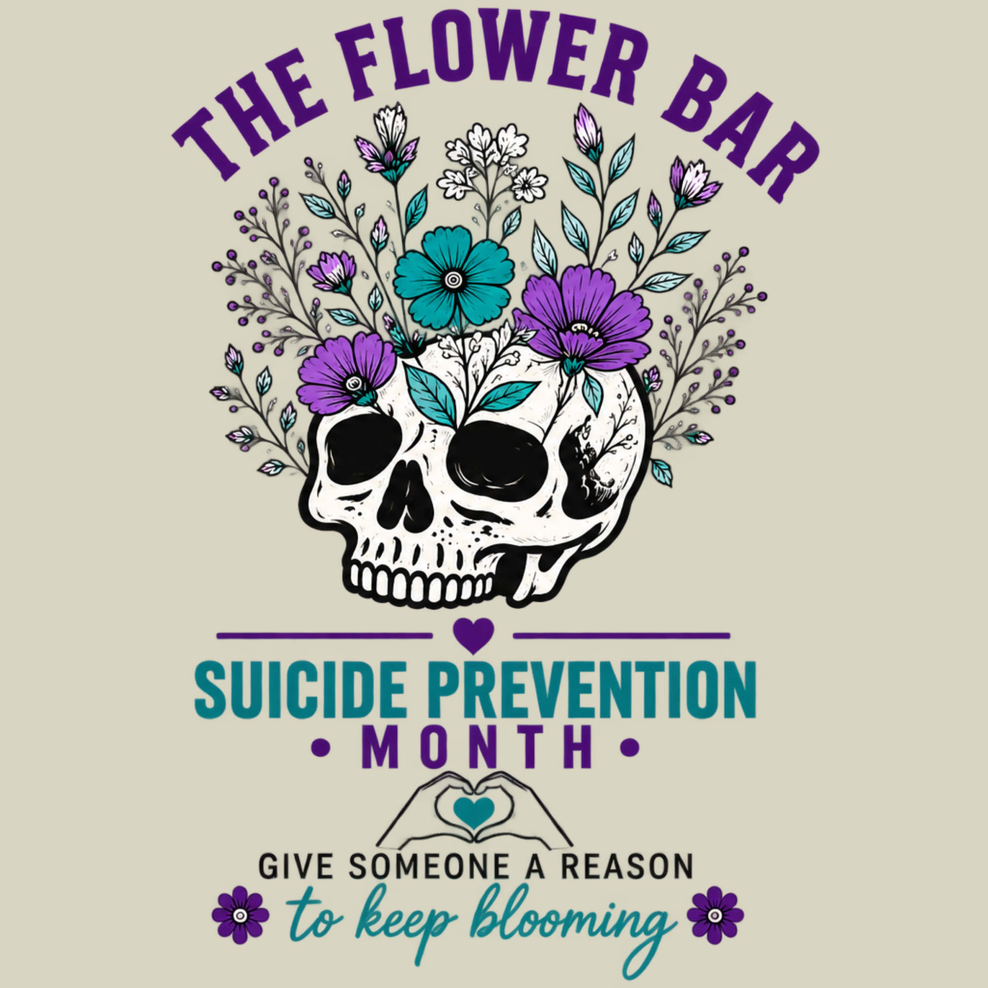 The Flower Bar Suicide Prevention Month